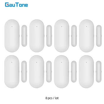 GauTone PB68R Fereastra Senzor de Usa pentru 433MHz Home Securitate Alarmă Sistem Detecta Ușa Deschide / Închide