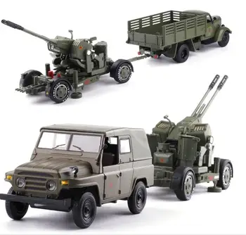 Mare simulare Jiefang Camion,tun de jucărie,1:32 scară aliaj model de masina,static colectie model militar,transport gratuit