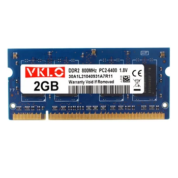 PC2-5300S PC2-6400S DDR2 667Mhz 800Mhz Memorie Laptop 204pins 1.8 V Non-ECC AȘA-DIM Compatibil cu Toate Placile de baza 50X2G DDR2 Memoria