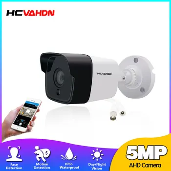 5MP Camera CCTV Analogice BNC Impermeabil în aer liber AHD Glonț de Securitate, Camere de Supraveghere DVR 1080P Camera foto 2MP 1MP Wifi Vedere