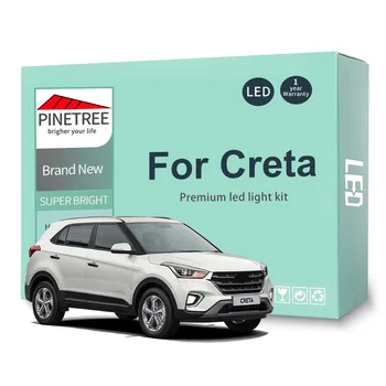 11Pcs Led-uri Lumina de Interior Kit Pentru Hyundai Creta 2015 2016 2017 2018 2019 2020 2021 Becuri cu LED-uri Dom Harta Lectură Canbus