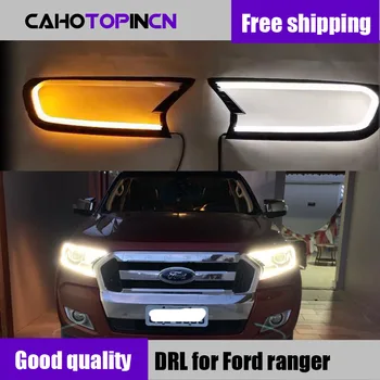 DRL de zi cu LED Faruri de acoperire pentru ford ranger T7 2016 - 2018 accesorii pentru ford ranger everest eforturi 2017