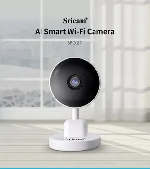 Sricam SP027 2.0 MP Camera IP de Interior WIFI AI Omului de Detectare a Mișcării Baby Monitor Wireless de Alarmă Împinge Acasă de Securitate CCTV aparat de Fotografiat