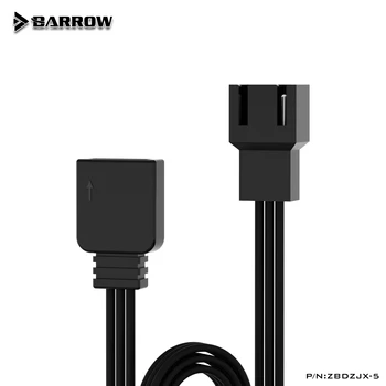Barrow 5V 3PIN RGB Placa de baza Lampă de Conversie Linie Conector de Cablu Pc Benzi cu Led-uri Cablu de Extensie LRC2.0 ZBDZJX-5