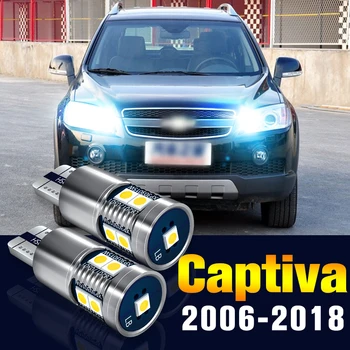 2 buc LED-ul creatininei Bec Lampă de Parcare Pentru Chevrolet Captiva 2006-2018 2010 2011 2012 2013 2014 2015 2016 2017 Accesorii