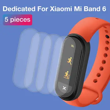 3D Filme de Protecție Acoperă Pentru Xiaomi Trupa 6 TPU Nano Moale Film Pentru Mi Band6 Complet Curbat Smart Band Moale Ecran Protector 10pc