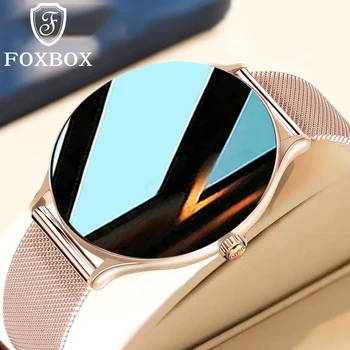 Foxbox Femei Ceas Inteligent Ceas De Lux Sport Activity Tracker Smartwatch Bărbați Potrivite Pentru Toate Tipurile De Conexiune De Telefon Mobil