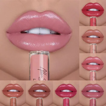 12 de Culoare Crema Luciu de Buze pentru Femei de Moda Lip Glaze Hidratare de Durată Nu este Ușor Să se Estompeze Îngrășa Buzele Ruj de Buze produse Cosmetice Noi