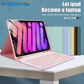 Pentru iPad Mini 6 Caz de Tastatură 2021 Pro 11 2020 10.2 7/8/a 9-a Generație de Aer 5 4 10.9 10.5 Pro 9.7 2017 2018 5/6 Acoperi Funda