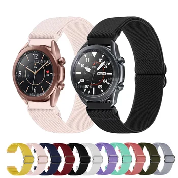 Trupa ceas Pentru Samsung Galaxy 3 45mm 41mm Curea 20mm 22mm Nylon Sport Bratara Galaxy 42mm 46mm/Activ/Gear S2 S3 Bărbați Watchband