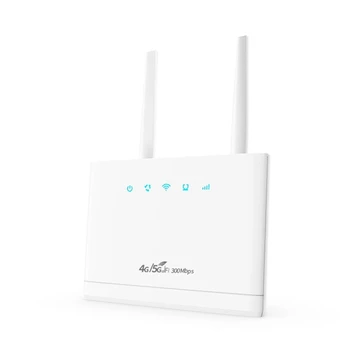 R311pro 4G/5G LTE Router 300Mbps 4G Wifi Router Wireless Cu Slot pentru Card Sim Antene Externe Repetor Plug SUA