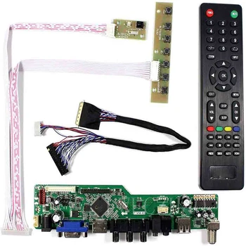 Control Board Monitor Kit pentru NT156WHM-N50 NT156WHM-N10 TV+HDMI+VGA+AV+USB LCD ecran cu LED-uri Controler de Bord Driver