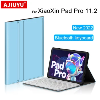 Caz Pentru Lenovo XiaoXin Pad Pro 11.2 Inch TB-132FU 2022 Tabletă fără Fir Bluetooth Tastatura Capac de Protecție Cazuri Shell Funda
