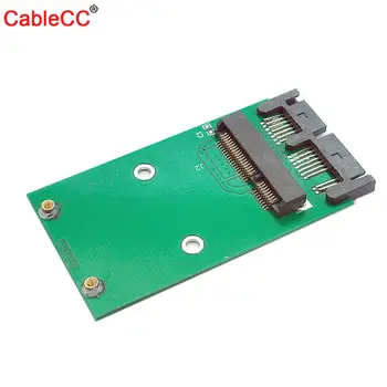 CY Zihan Mini PCI-e PCIe mSATA 3x5cm SSD de 1.8 Micro SATA Adaptor convertor cardul de