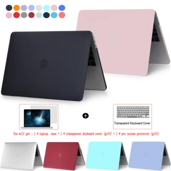 Laptop nou Caz Pentru Macbook Air Pro 13 M1 M2 2022 A2681 A2338 A2337 A2179 Touch ID 2021 M1 Pro14 16 Acoperi 11.6 12 15 inch Shell
