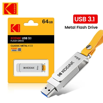 5Pcs Original KODAK rotativ stick USB K133 Mini-Metal Unitate Flash USB de 128GB, 256GB 64GB pen drive USB 3.0 de Mare viteză Memory stick