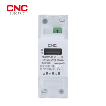 CNC DDS226D-2P WIFI Singură Fază 65A Șină Din Smart Contor de Energie timer Monitor Consumul de Energie kWh Meter Wattmeter 110V 220V