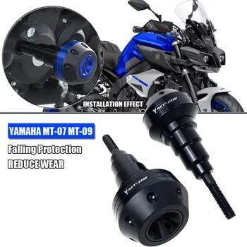 Pentru Yamaha MT 07 2021 2022 Glisante Cadru MT-09 MT 09 2014-2020 Cu LOGO-ul MT07/MT09 Motocicleta Aluminiu Accident care se Încadrează Protector