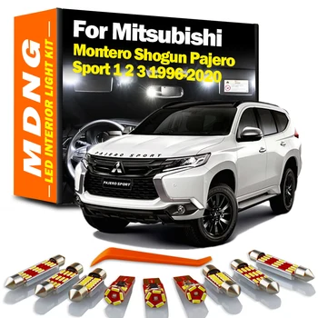 MDNG Canbus Interior Lampa Pentru Mitsubishi Montero Pajero Shogun Sport 1 2 3 1996-2020 Becuri auto LED Interior Hartă Dom Kit de Lumina